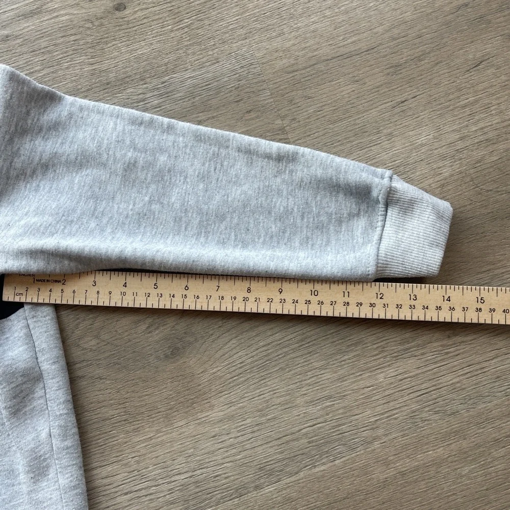 NBA Gray and Black Pullover Hoodie Youth  Size 10-12 Young